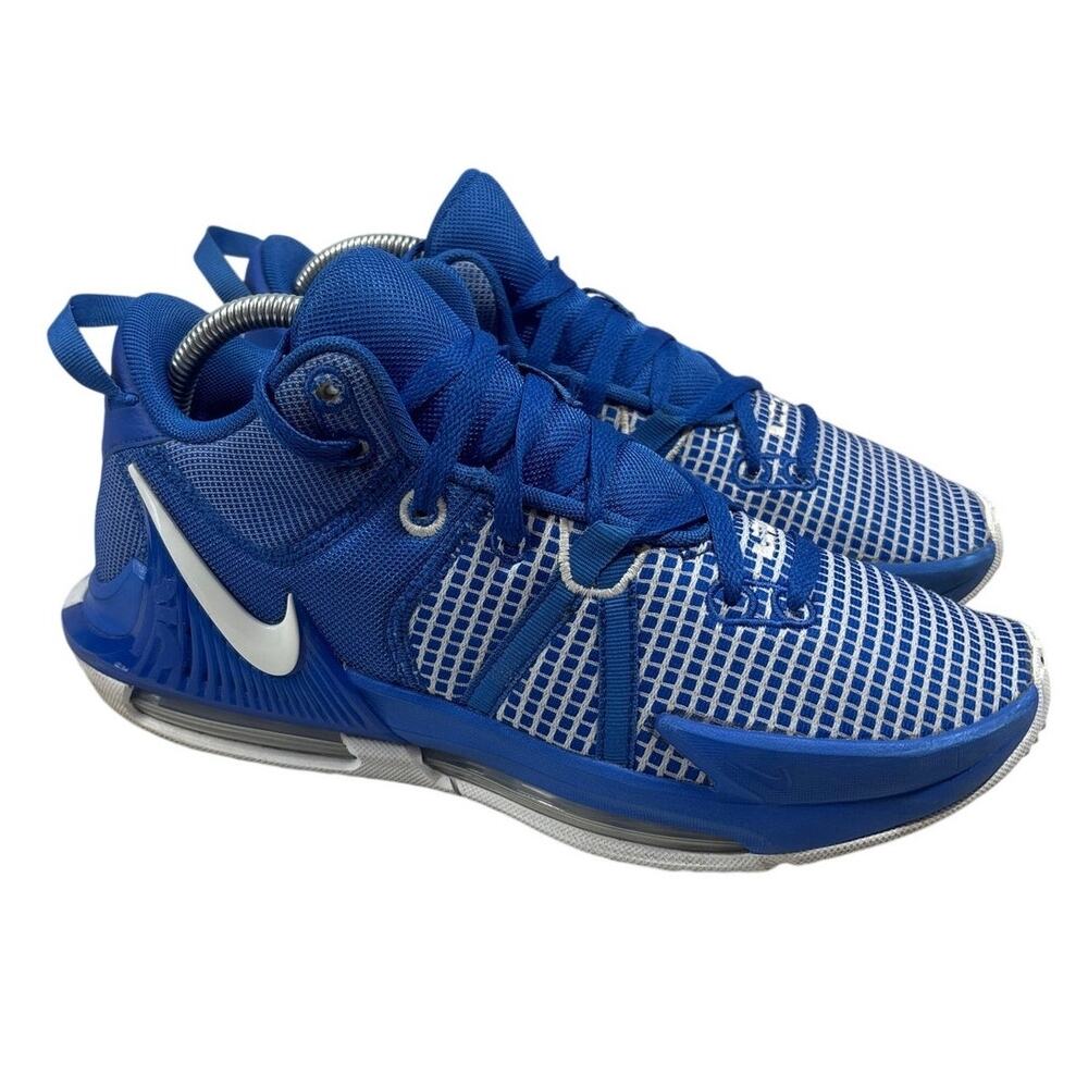 Nike LeBron Witness 7 TB 'Game Royal' Basketball Shoes Mens 9 Blue DZ3299-400